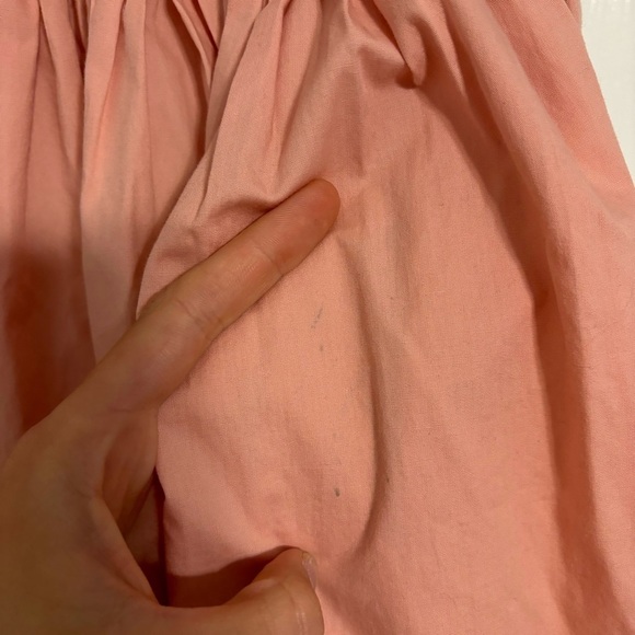 Abercrombie Pale Pink Puff Sleeve Mini Dress - Picture 5 of 8